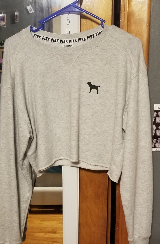 Long sleeve crop top